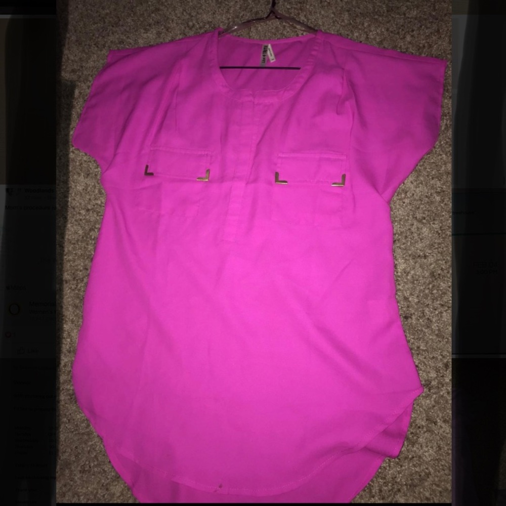 Pink dress shirt